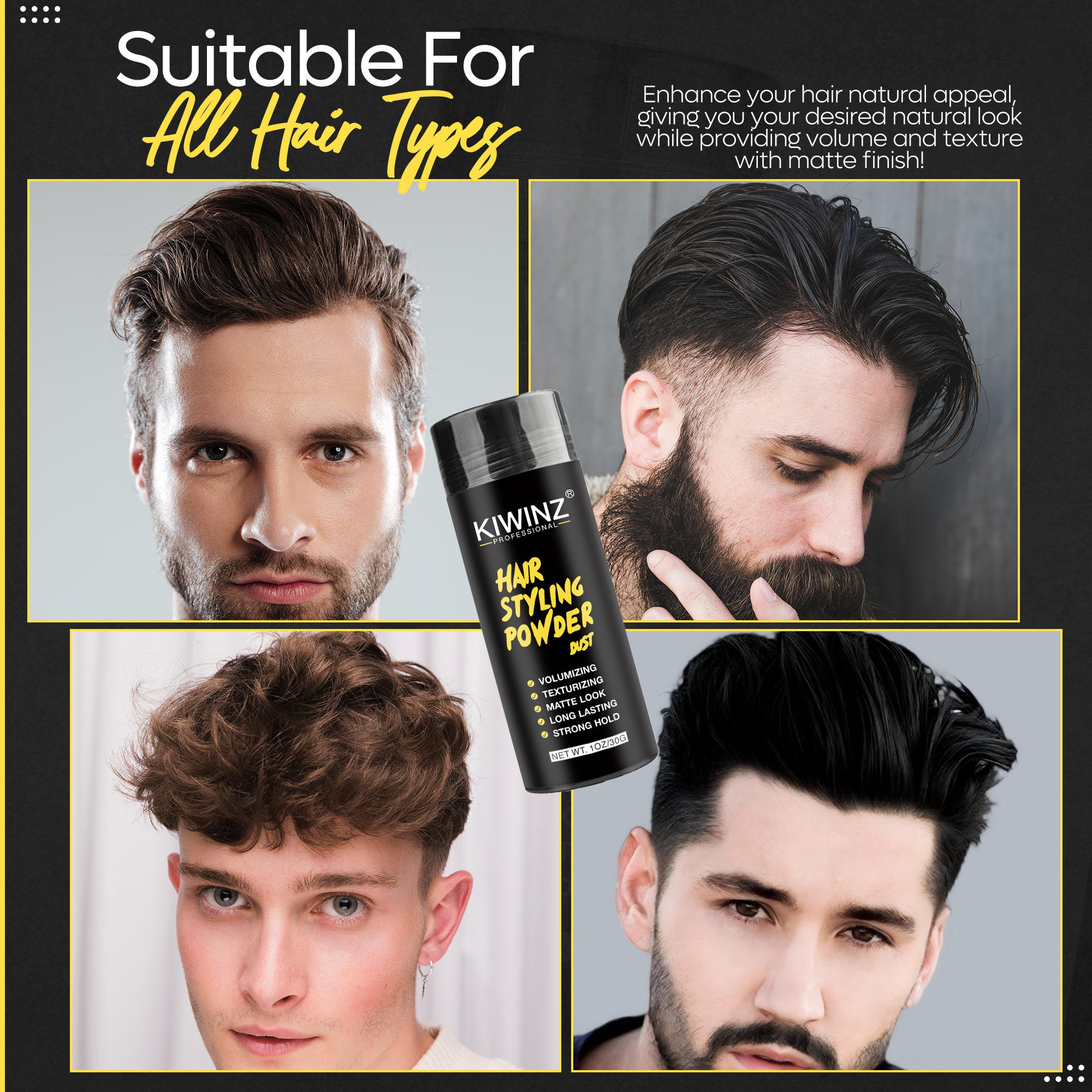 Hair Styling Powder for Men