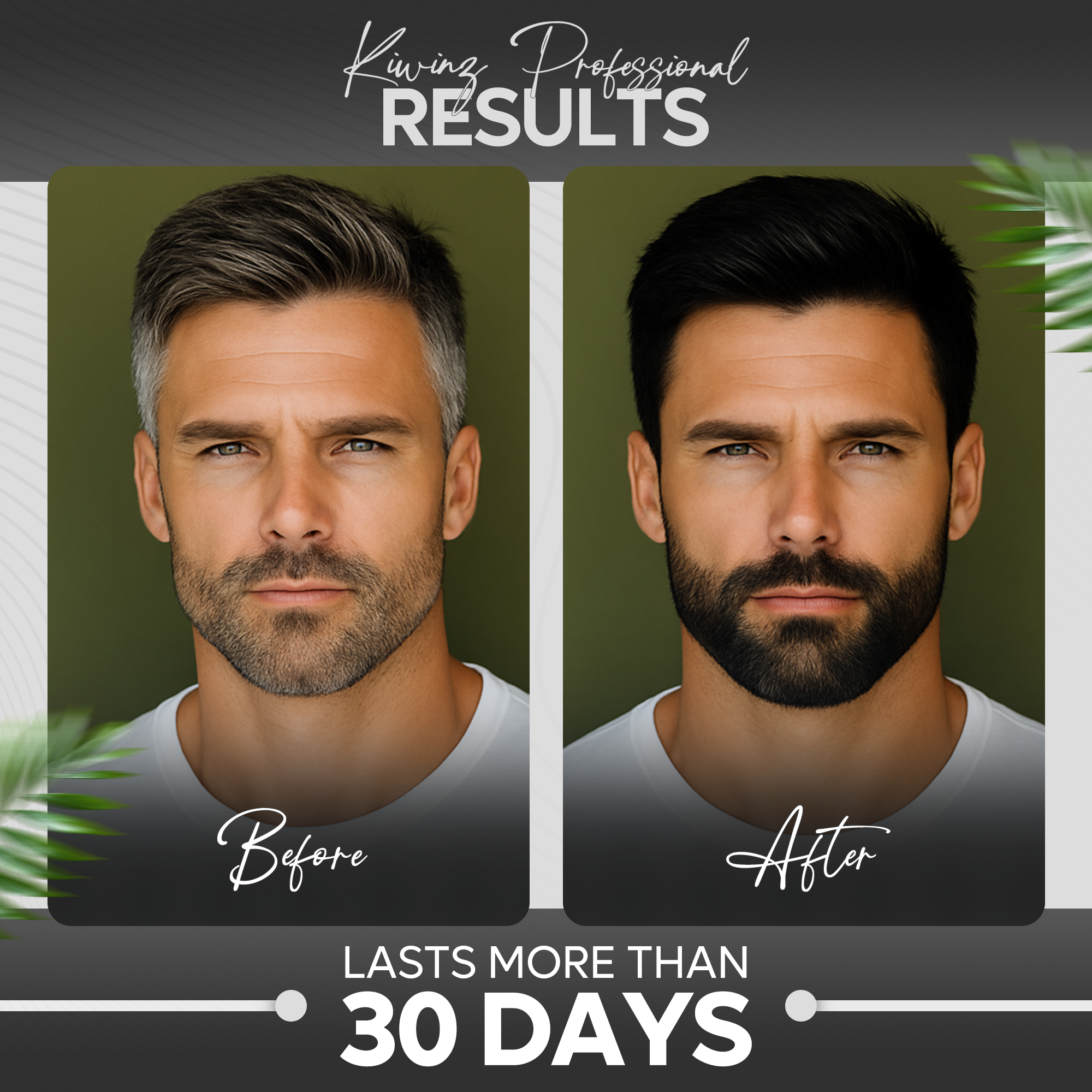 Men – 5 in 1 Hair Dye Shampo