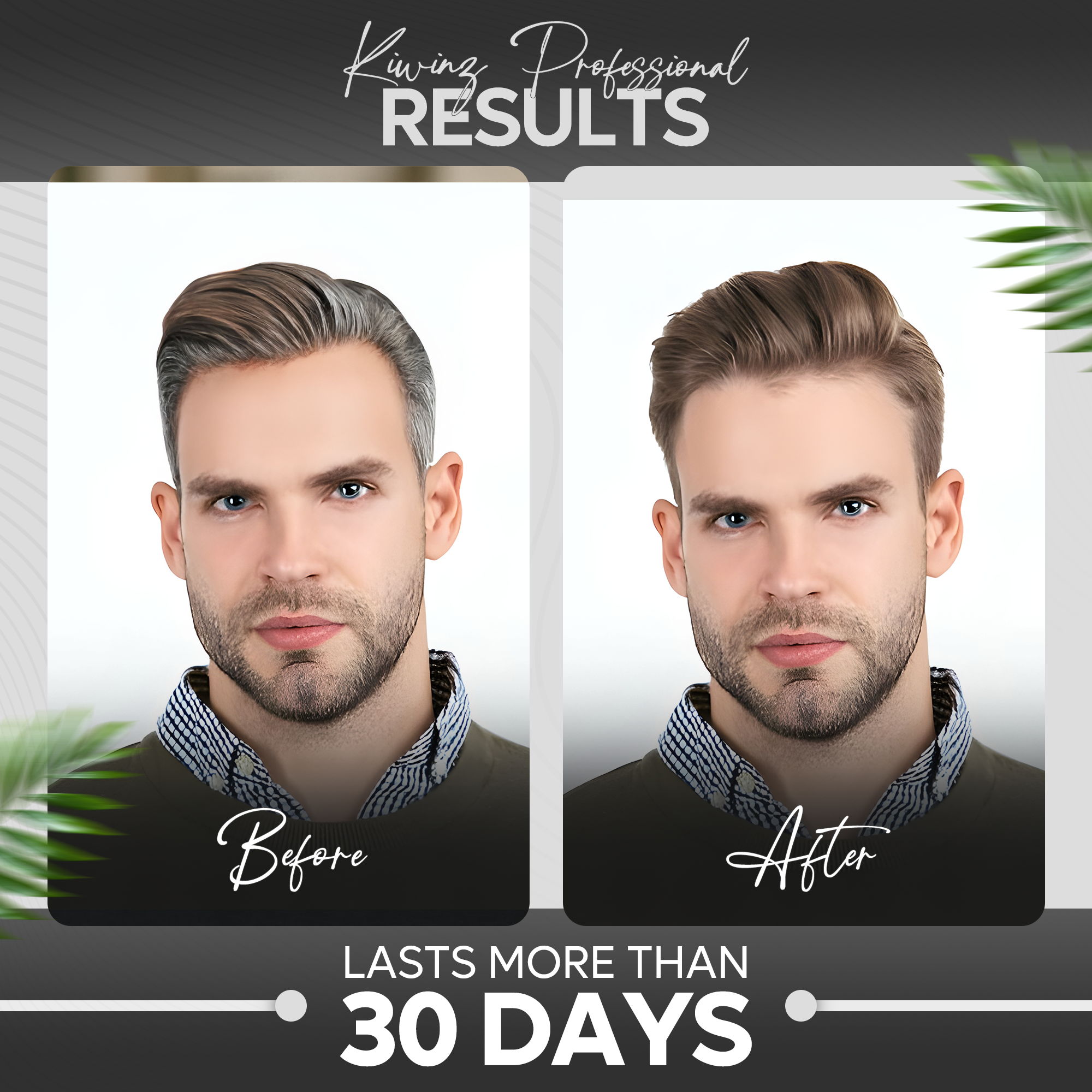 Men – 5 in 1 Hair Dye Shampo