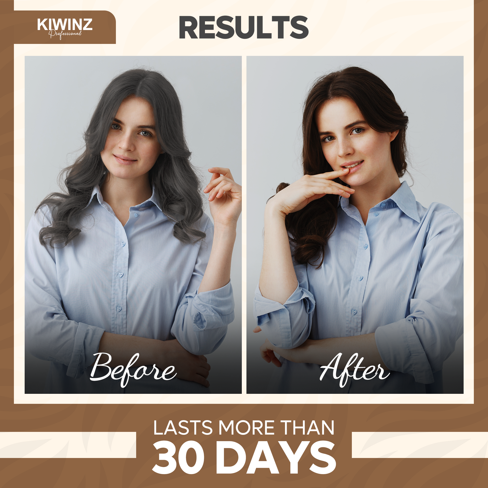 KIWINZ - 5 in 1 Hair Dye Shampoo (Copy) 1 dollar
