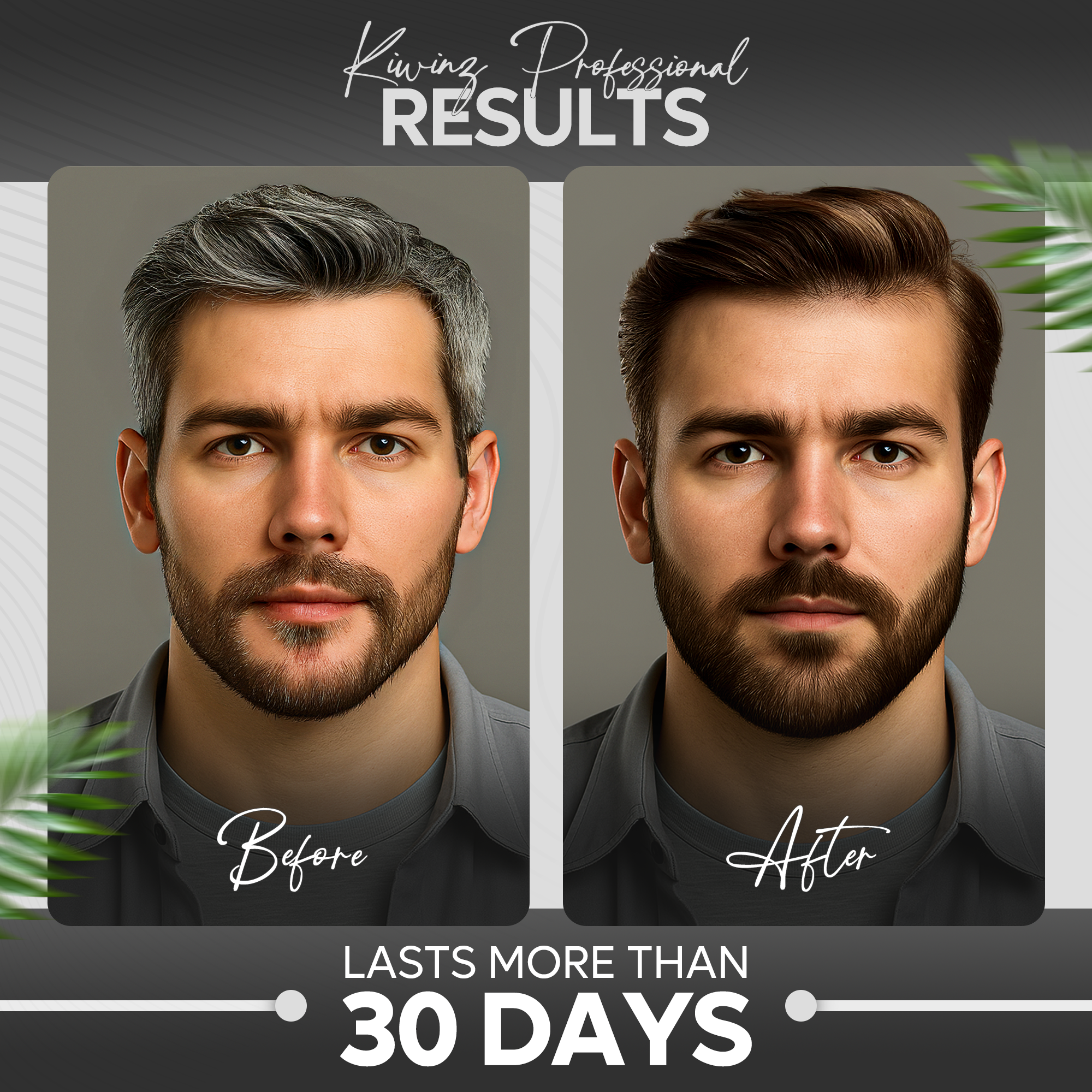 Men – 5 in 1 Hair Dye Shampo