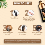 KIWINZ - 5 in 1 Hair Dye Shampoo demo