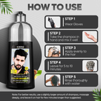 Men – 5 in 1 Hair Dye Shampo