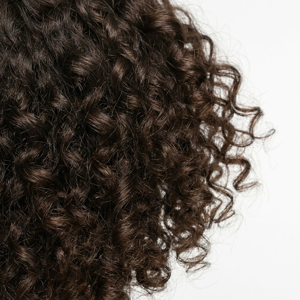 Curly hair