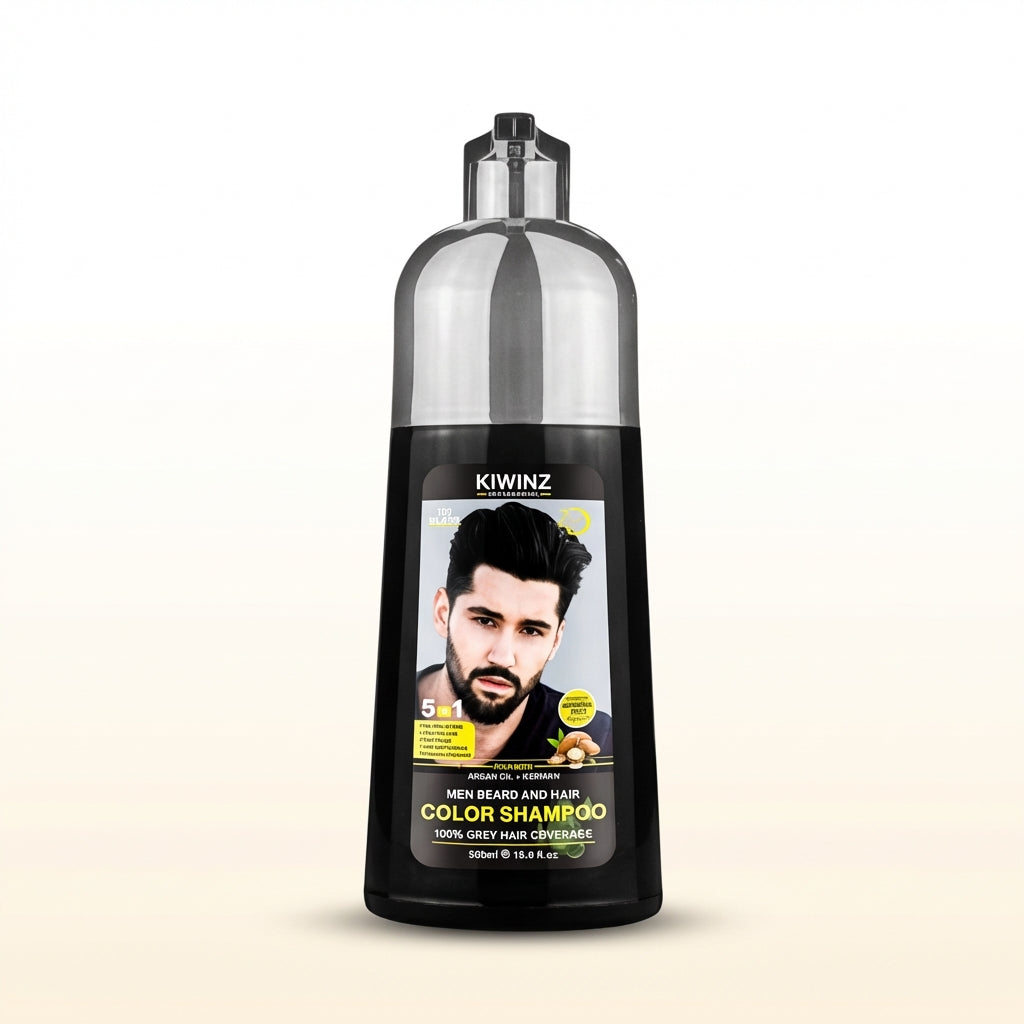 Kiwinz 5-in-1 Hair Color Shampoo